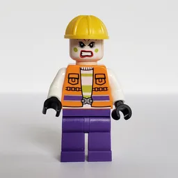 Goon with Joker Make-up