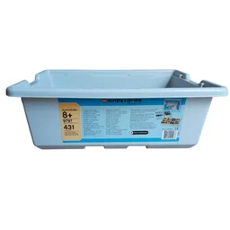 Storage Bin, Dacta, Medium [New Style] / Very Light Bluish Gray