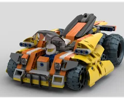 Cyber ​​Racing Car