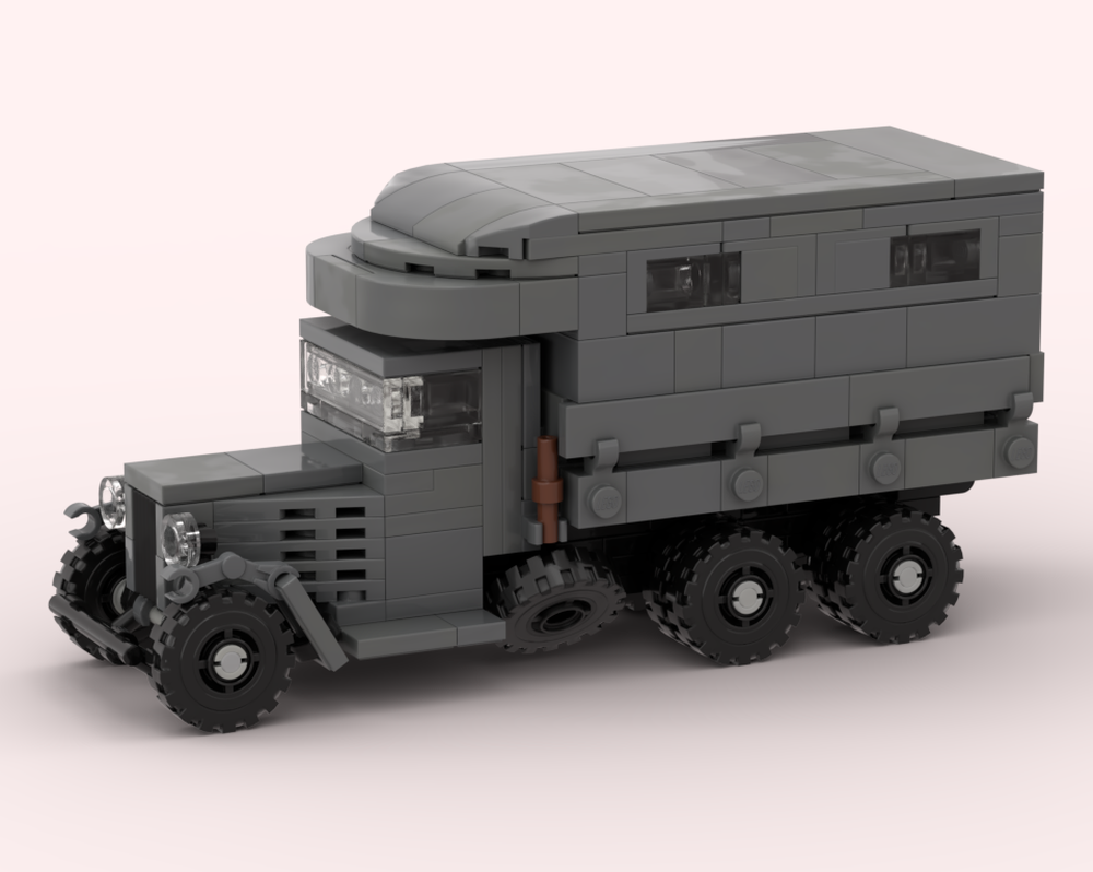 LEGO ww2 ZIS-6 Parm1b soviet truck 1:45 scale