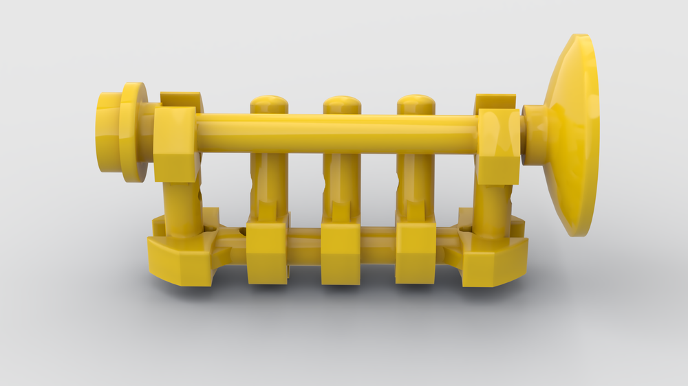 Lego minifigure trumpet