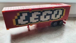 Trailer"LEGO" red