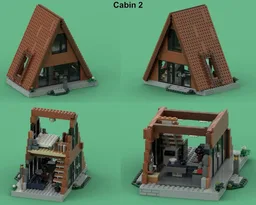 21354 A-Frame Cabins