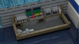 Large modern train station