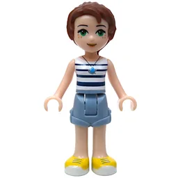 Emily Jones with Striped Shirt