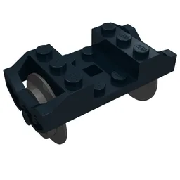 Wheel Holder, Train with Wheels, RC [Complete Assembly] / Black