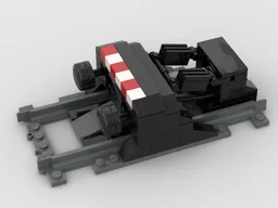 Train Buffer Stop With Spring