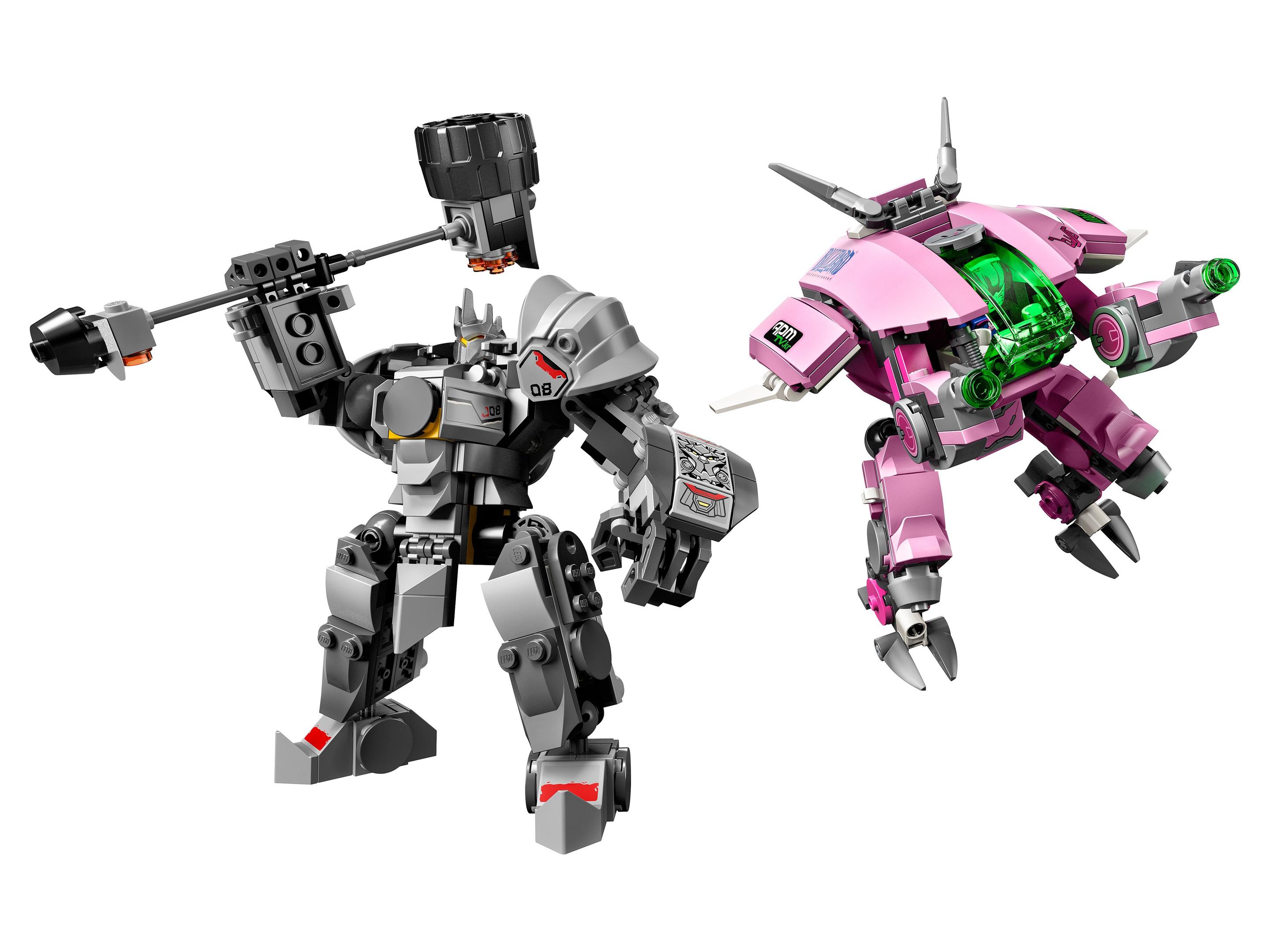 Lego D.Va & Reinhardt