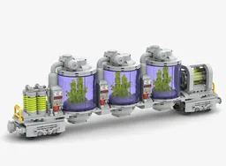 Crystal Energy Chamber Train Wagon