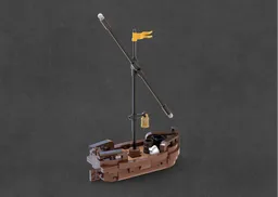 Sailing Boat - Brown