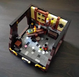 Witch Room Design with a special stand