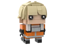 Orange Pilot BrickHeadz