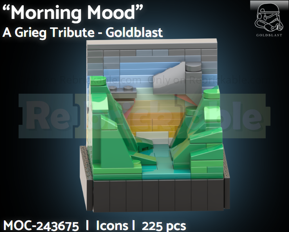 Lego "Morning Mood" A Grieg Tribute