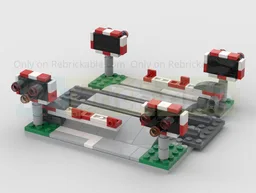 UK Narrow Gauge Single Track Level Crossing