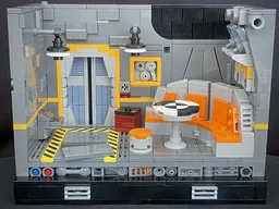 Ghost Lounge Room Diorama