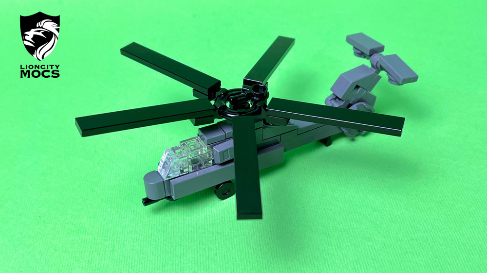 Lego RAH-66 Comanche Lego Tutorial (1:120)