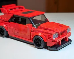 Lancia Delta UE4 RTX Project - Red
