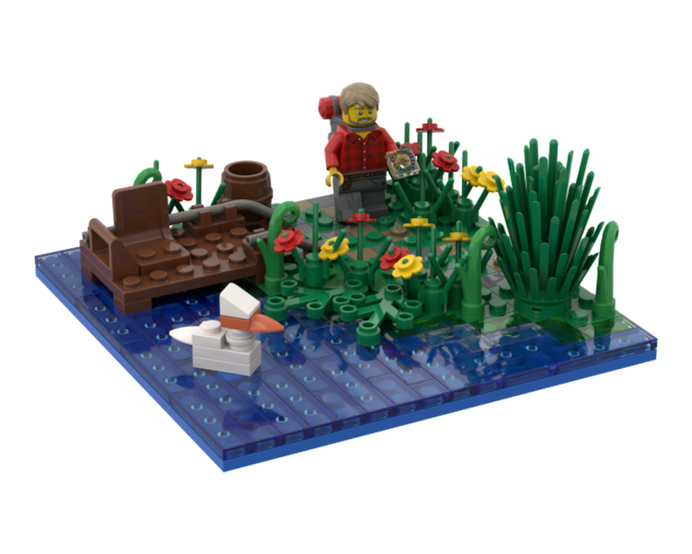 Lego Hiking in the park