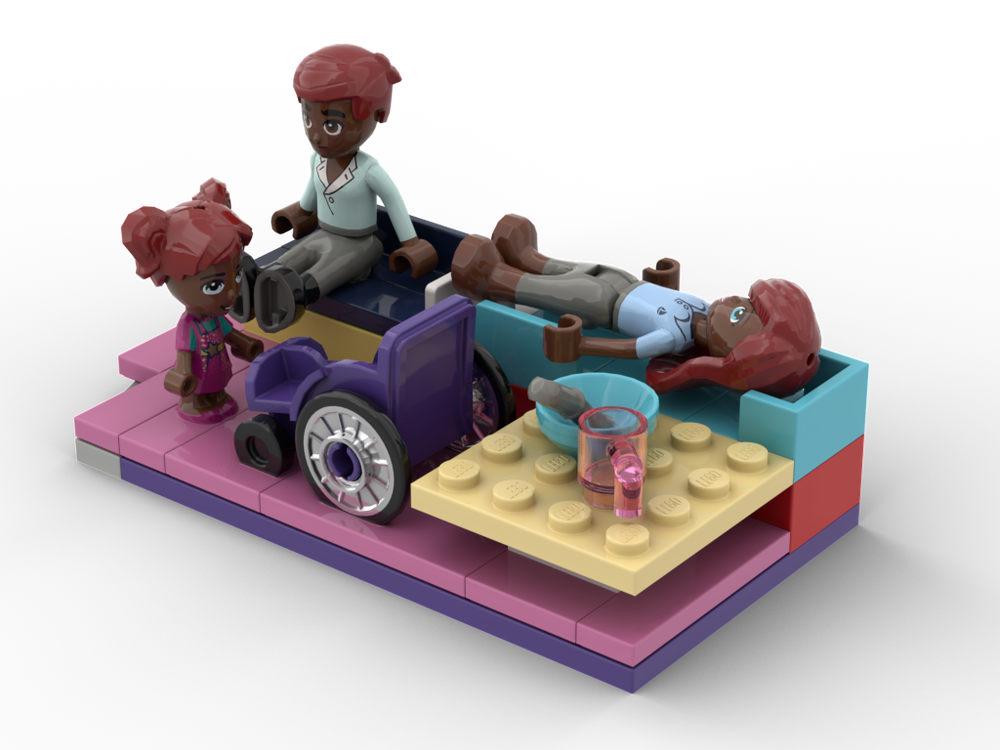 Lego Hospital Room