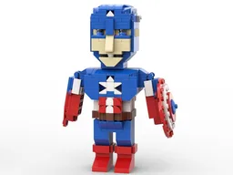 Captain-America Lego Figure