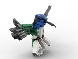 Hummingbird No.4 (White necked jacobin)