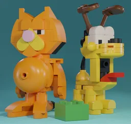 Garfield & Odie