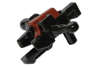 Lego Minifigure, Weapon Crossbow with Mini Blaster / Shooter with Reddish Brown Trigger (20105 / 15392)