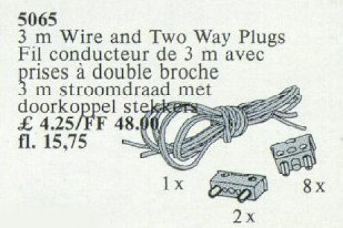 Lego 3m Wiring and Two-Way Plug
