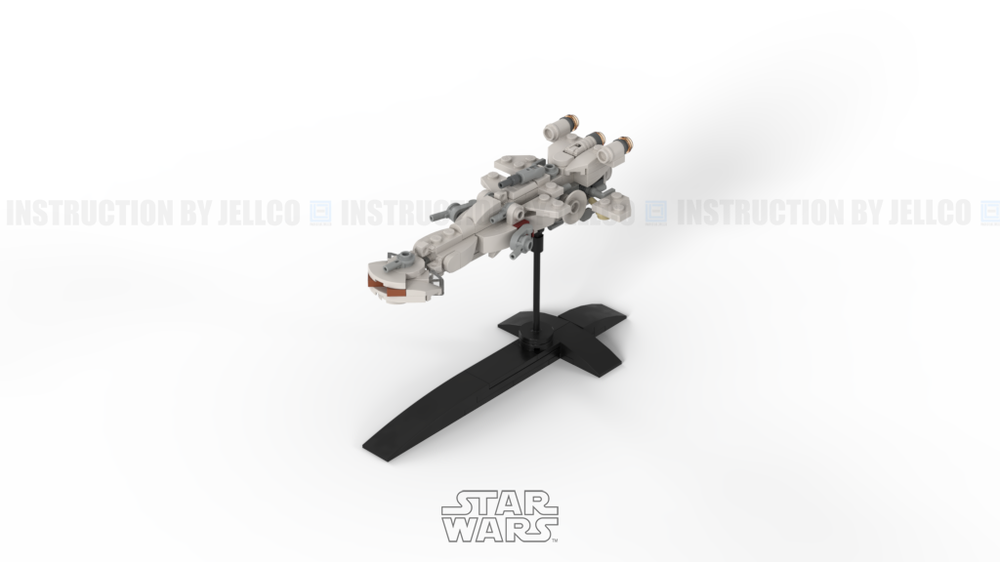 Lego Mini Size Braha'tok class Gunship
