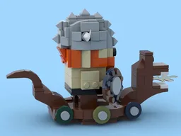 Brick-built Viking Raider & Longship Bundle