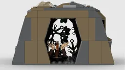 Mountain cave