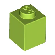 Brick 1 x 1 / Lime