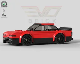 NISSAN SKYLINE 2000RS-Turbo Iron Mask (R30) Red
