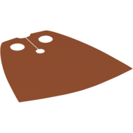 Lego Neckwear Cape, Standard [Spongy Stretchable Fabric] / Dark Orange