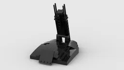 Display Stand for MOC-125973: Plo Koon's Delta-7 Aethersprite