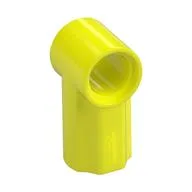 Technic Axle and Pin Connector Angled #1 / Vibrant Yellow