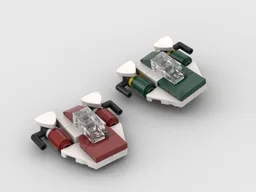 Micro A-wing (1:250 scale)