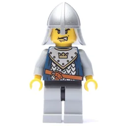 Knight, Dark Blue, Helmet, Angry