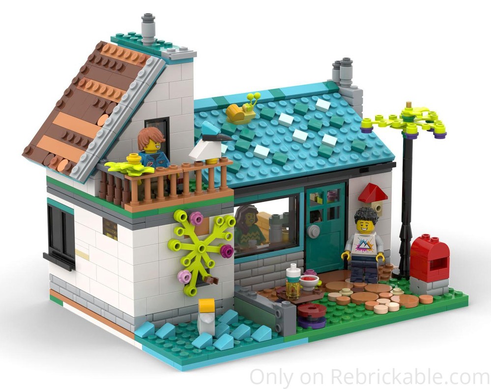 Lego 31139 Cozy House Alternate Build: Holiday Home