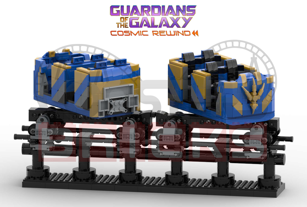 Lego ROLLERCOASTER - GUARDIANS of the Galaxy : COSMIC REWIND - EPCOT FLORIDA