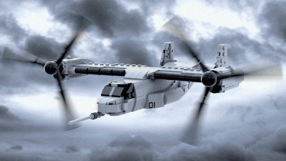 Lego 1:72 Scale V-22 Osprey