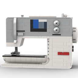 working sewing machine