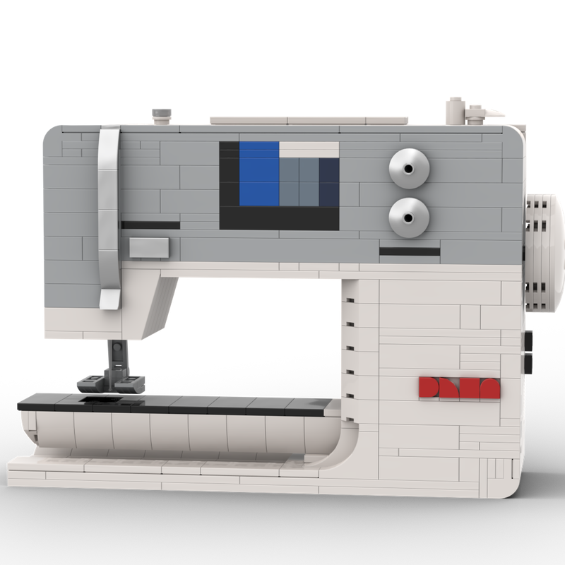 Lego working sewing machine