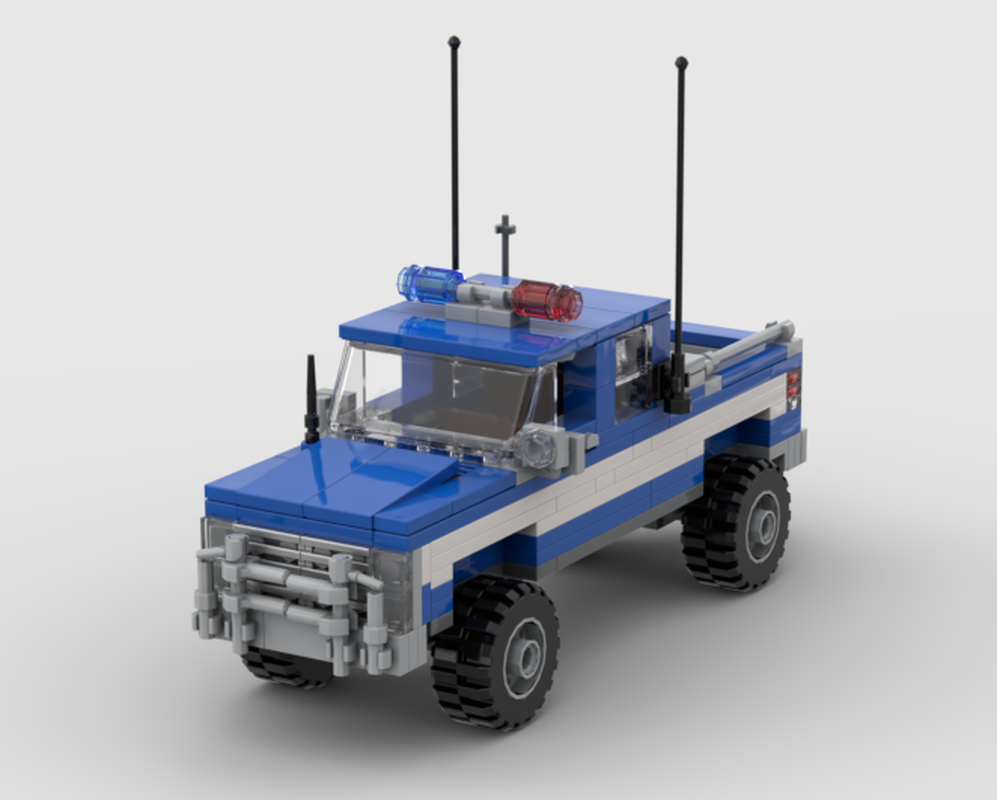 Lego Chevy Squarebody Police (Extended Cab Short Bed) Squarebody #2