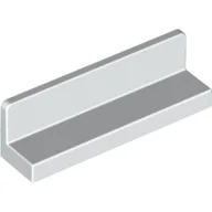 Panel 1 x 4 x 1 with Rounded Corners [Thick Wall] / White