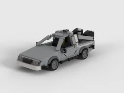 Delorean Time Machine from Back to the Future
