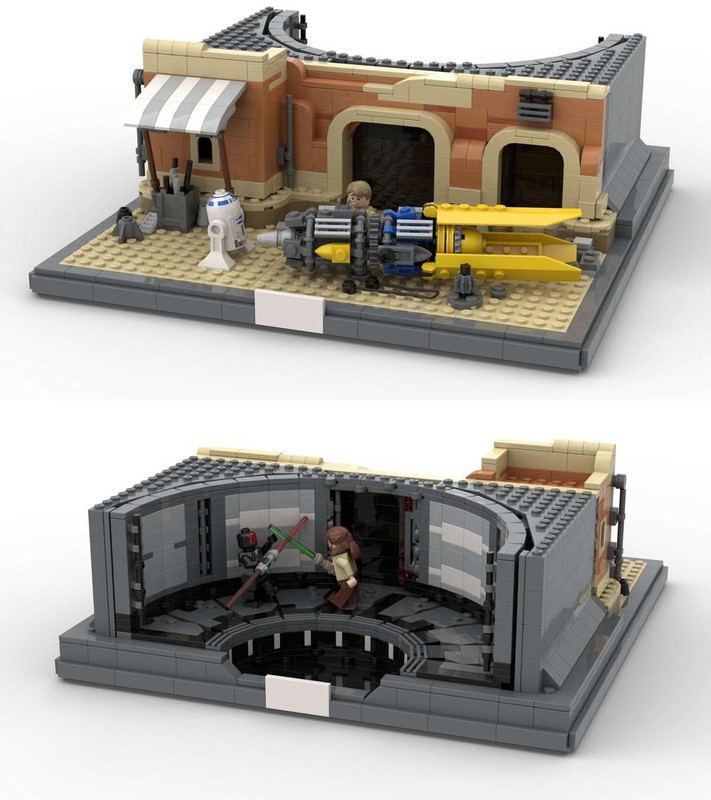 Lego The phantom menace - Episode I scenery
