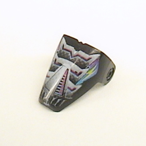 Lego Large Figure Visor / Limb Cover, Armour with Spark Print