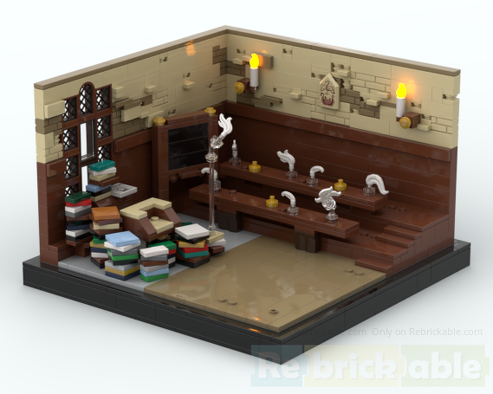 Lego Professor Flitwick's Charm's Classroom