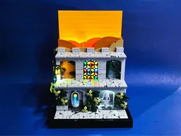 Castle Minifigure Display MOC